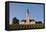 Vineyards and Pilgrimage Church of Birnau Abbey-Markus Lange-Framed Stretched Canvas