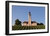 Vineyards and Pilgrimage Church of Birnau Abbey-Markus Lange-Framed Photographic Print