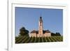 Vineyards and Pilgrimage Church of Birnau Abbey-Markus Lange-Framed Photographic Print