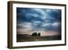 Vineyards and Tilled Fields Surround the Abbey of Saint Antimo-Terry Eggers-Framed Photographic Print