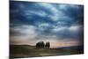 Vineyards and Tilled Fields Surround the Abbey of Saint Antimo-Terry Eggers-Mounted Photographic Print
