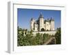 Vineyards around the Chateau De Saumur, Maine-et-Loire, Pays De La Loire, France, Europe-James Emmerson-Framed Photographic Print