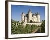 Vineyards around the Chateau De Saumur, Maine-et-Loire, Pays De La Loire, France, Europe-James Emmerson-Framed Photographic Print