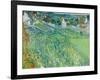 Vineyards at Auvers, June 1890-Vincent van Gogh-Framed Giclee Print