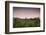 Vineyards in autumn at dusk, Kaiserstuhl, Burkheim, Baden-Wurttemberg, Germany-null-Framed Photographic Print