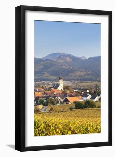 Vineyards in Autumn-Markus-Framed Photographic Print