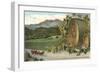 Vineyards, Los Olivos-null-Framed Art Print