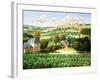 Vineyards of Provence-Max Hayslette-Framed Premium Giclee Print