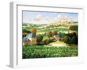 Vineyards of Provence-Max Hayslette-Framed Giclee Print