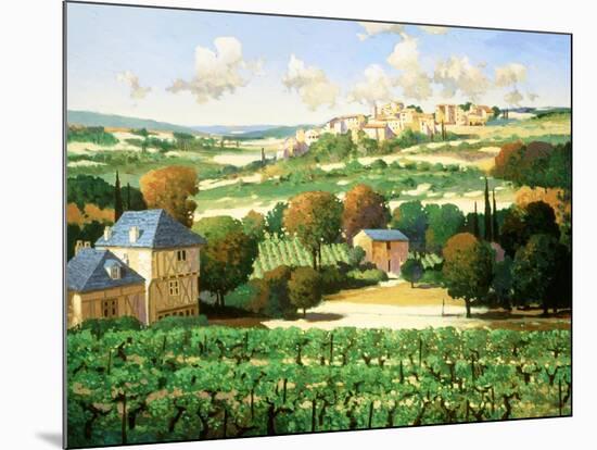 Vineyards of Provence-Max Hayslette-Mounted Giclee Print