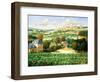 Vineyards of Provence-Max Hayslette-Framed Premium Giclee Print