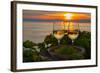 Vineyards of the Lavaux Region over Lake Leman (Lake of Geneva)-swisshippo-Framed Photographic Print