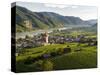 Vineyards of Weissenkirchen In The Wachau, Austria-Martin Zwick-Stretched Canvas