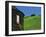 Vineyards on Hillside Behind Circular Timbered House, Riquewihr, Haut-Rhin, Alsace, France, Europe-Tomlinson Ruth-Framed Photographic Print