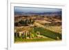 Vineyards Surround the Belvedere House-Terry Eggers-Framed Photographic Print