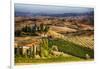 Vineyards Surround the Belvedere House-Terry Eggers-Framed Photographic Print