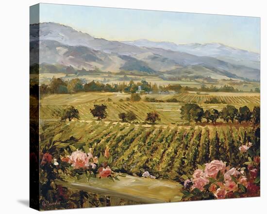 Vineyards to Vaca Mountains-Ellie Freudenstein-Stretched Canvas