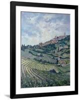 Vineyards, Tuscany-Rosemary Lowndes-Framed Giclee Print