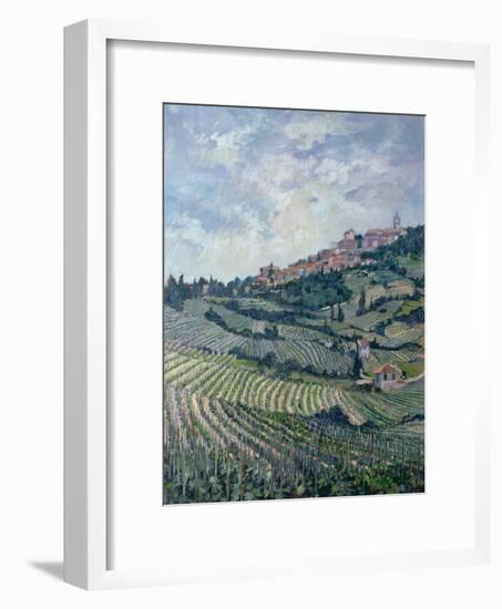 Vineyards, Tuscany-Rosemary Lowndes-Framed Giclee Print