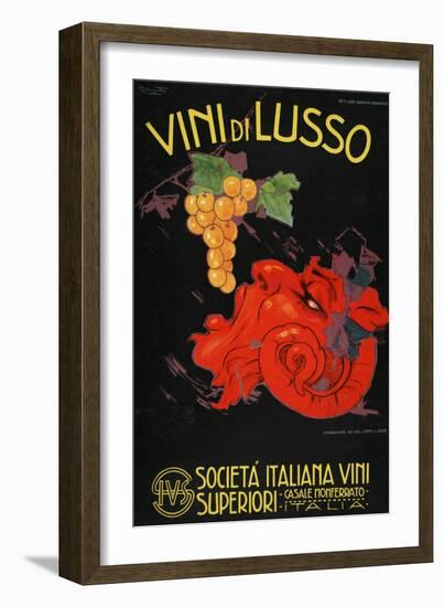 Vini Di Lusso-null-Framed Giclee Print