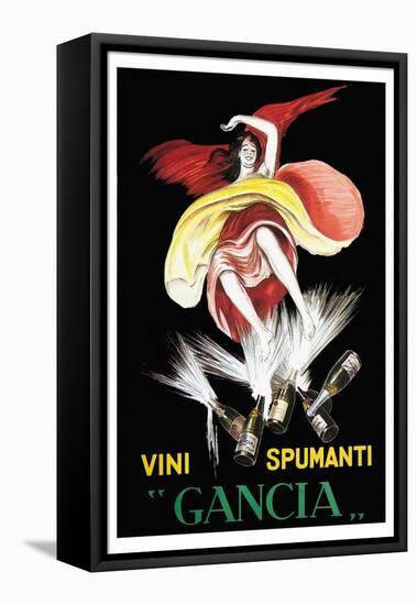 Vini Spumanti Gancia-Leonetto Cappiello-Framed Stretched Canvas
