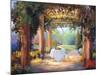 Vino al Fresco-Carolyne Hawley-Mounted Art Print