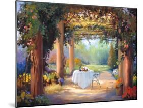 Vino al Fresco-Carolyne Hawley-Mounted Art Print