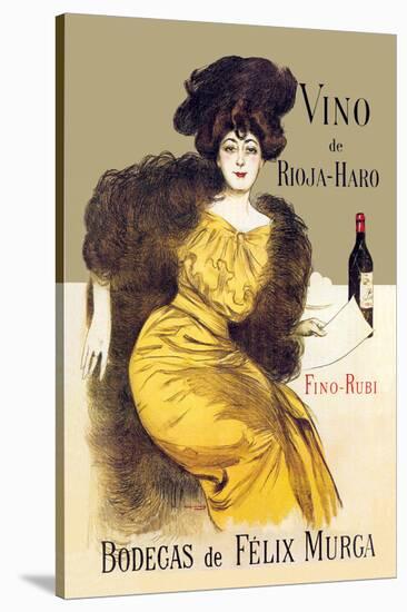 Vino de Rioja-Haro-Ramon Casas-Stretched Canvas