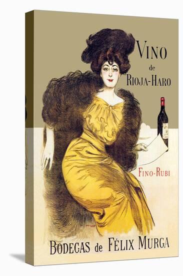 Vino de Rioja-Haro-Ramon Casas-Stretched Canvas