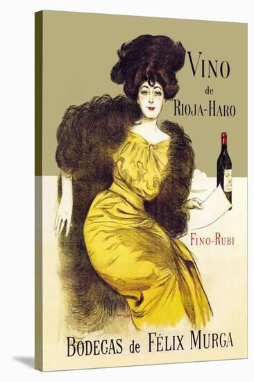 Vino de Rioja-Haro-Ramon Casas-Stretched Canvas