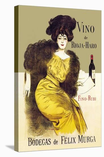 Vino de Rioja-Haro-Ramon Casas-Stretched Canvas