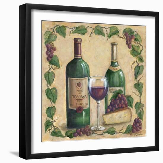 Vino Di Tuscana-Marilyn Dunlap-Framed Art Print