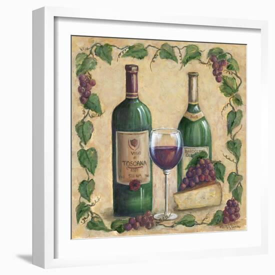 Vino Di Tuscana-Marilyn Dunlap-Framed Art Print