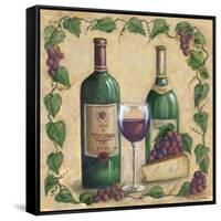 Vino Di Tuscana-Marilyn Dunlap-Framed Stretched Canvas