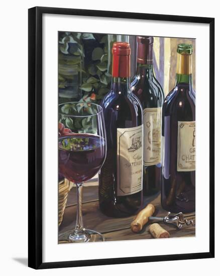 Vino II-Moss-Framed Giclee Print