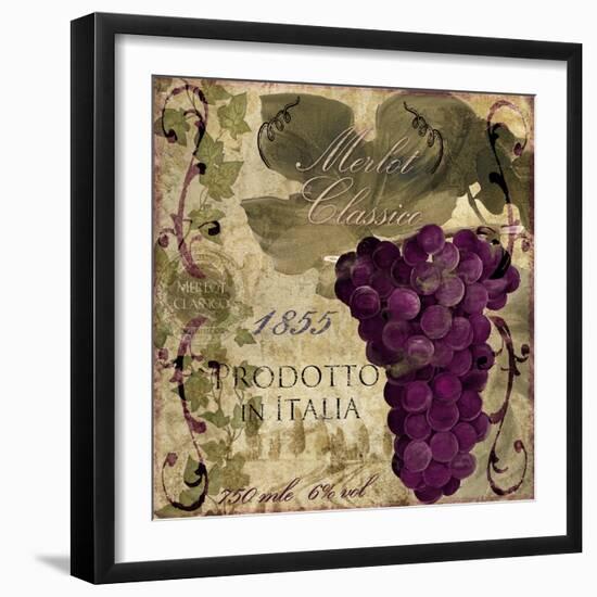 Vino Italiano I-Sasha-Framed Giclee Print