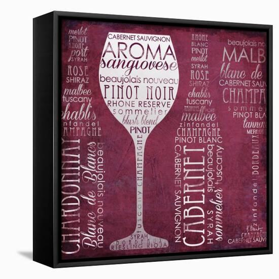 Vino Lingo I-Paul Brent-Framed Stretched Canvas