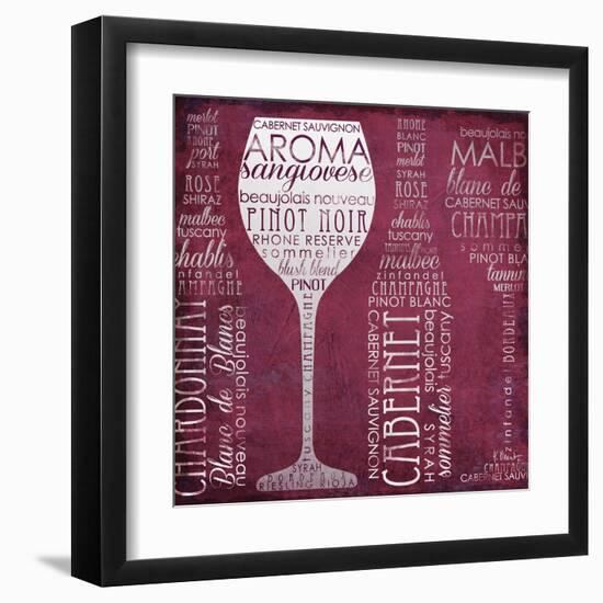 Vino Lingo I-Paul Brent-Framed Art Print