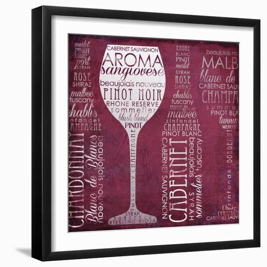 Vino Lingo I-Paul Brent-Framed Art Print