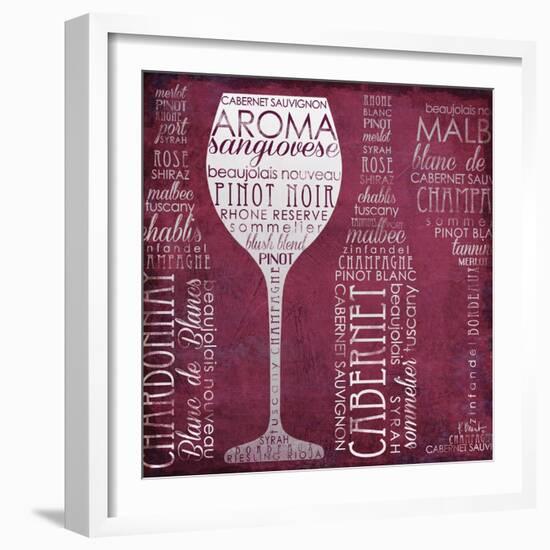 Vino Lingo I-Paul Brent-Framed Art Print