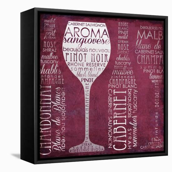 Vino Lingo I-Paul Brent-Framed Stretched Canvas