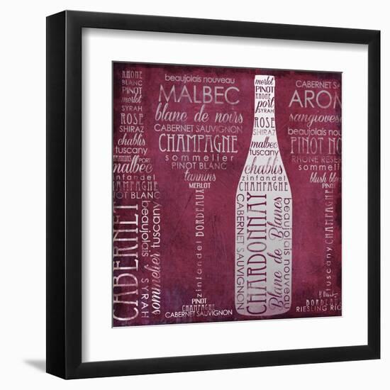 Vino Lingo II-Paul Brent-Framed Art Print