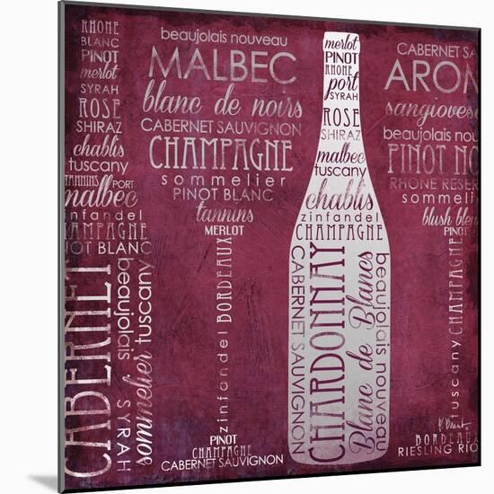 Vino Lingo II-Paul Brent-Mounted Art Print