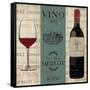 Vino Rosso 1977-Piper Ballantyne-Framed Stretched Canvas