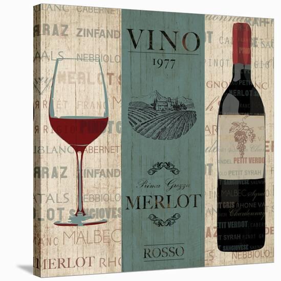 Vino Rosso 1977-Piper Ballantyne-Stretched Canvas