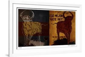 Vino Torro I-Mj Lew-Framed Giclee Print