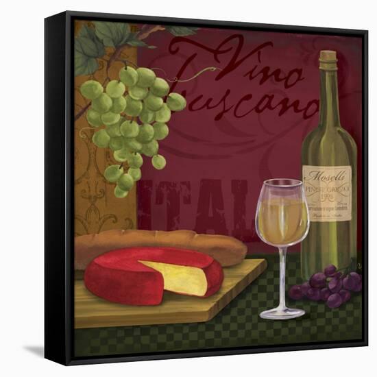 Vino Toscano-Fiona Stokes-Gilbert-Framed Stretched Canvas