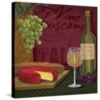 Vino Toscano-Fiona Stokes-Gilbert-Stretched Canvas