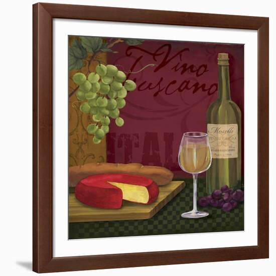 Vino Toscano-Fiona Stokes-Gilbert-Framed Giclee Print