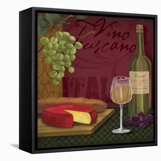 Vino Toscano-Fiona Stokes-Gilbert-Framed Stretched Canvas